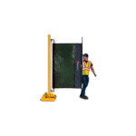 Green retractable weld screen