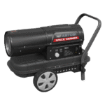 70,000Btu/hr Space Warmer® Kerosene/Diesel Heater with Wheels