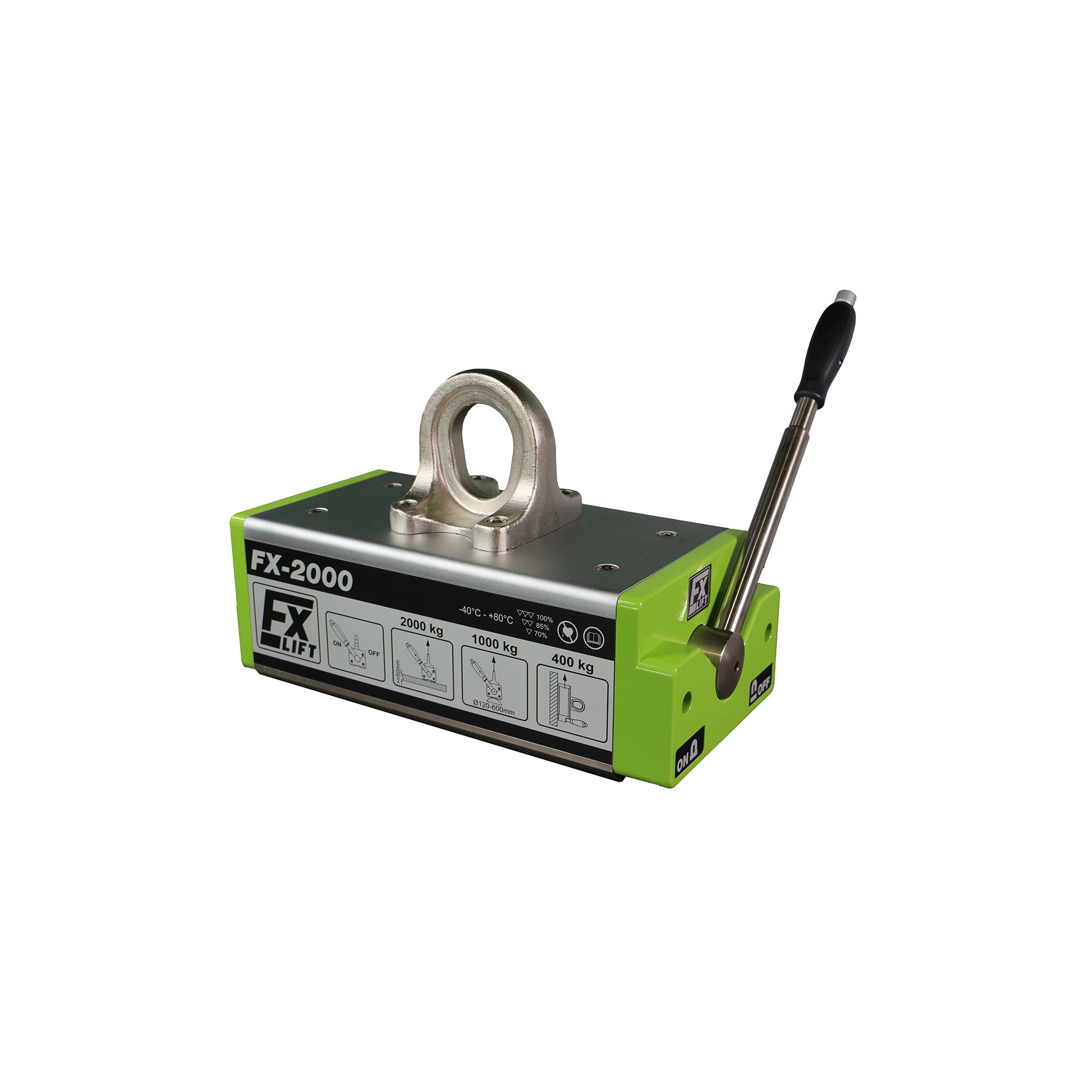 Flaig FX-2000 Universal Permanent Lifting Magnet