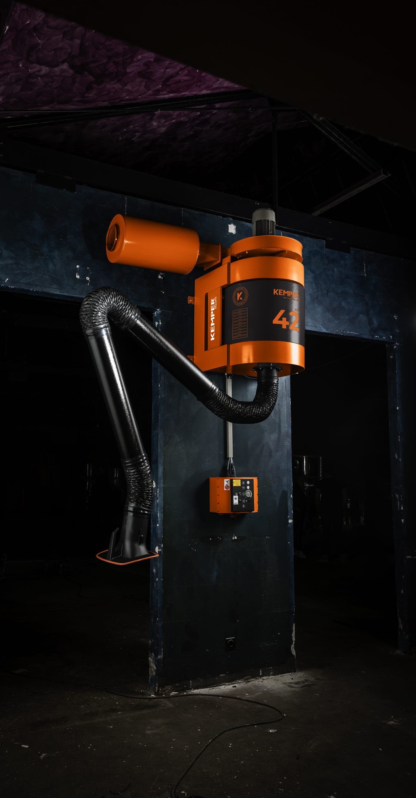 KEMPER Maxifil Stationary Fume Extractor System