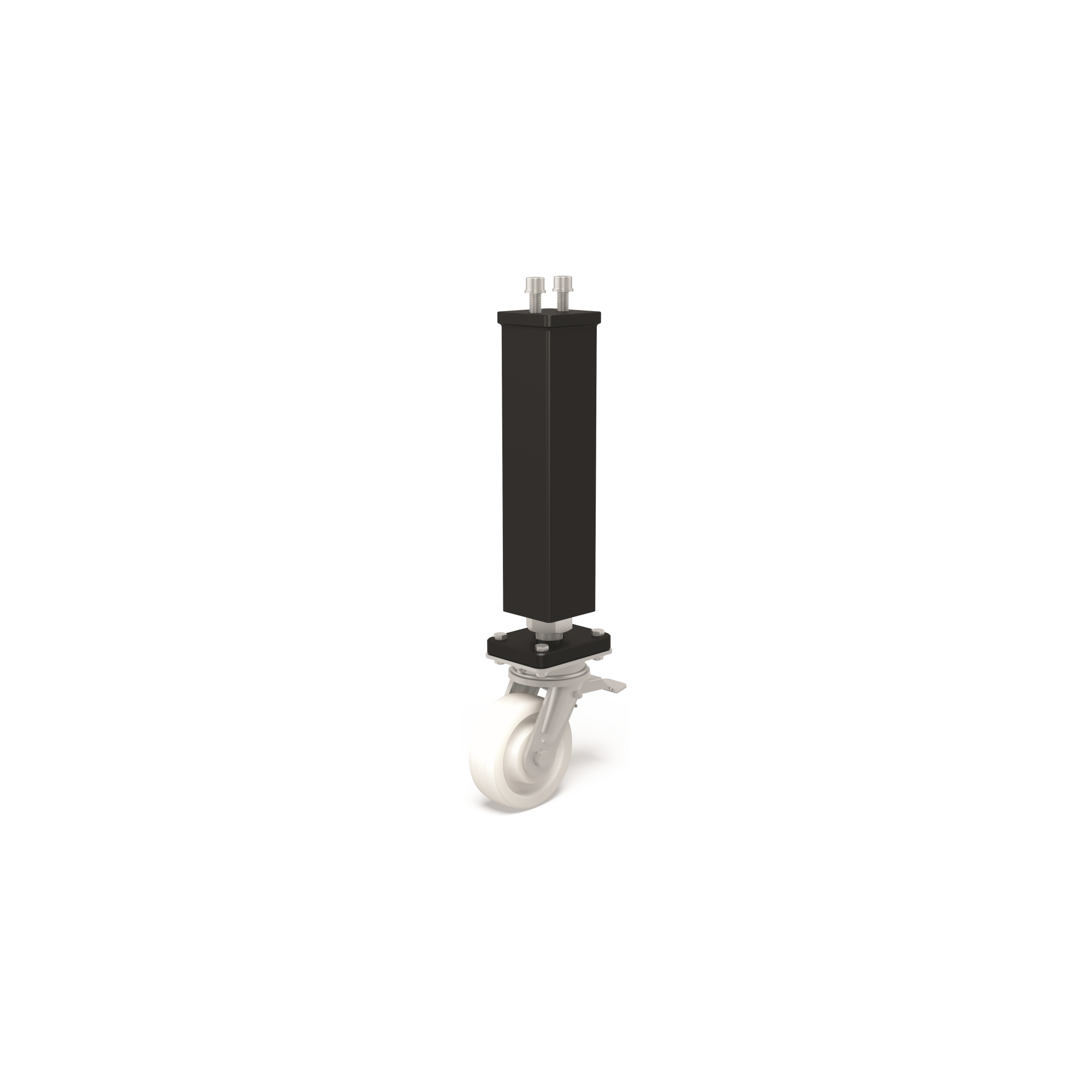 System 28 Leg with Caster and Locking Brake 650 (280876.X)