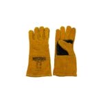 Gold & Yellow Heavy Duty MIG Welders Gauntlets 14"-16"