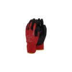 Black PU Gripper Gloves - Size 10