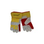 Heavy Duty Yellow Double Palm Triplus Rigger Gloves