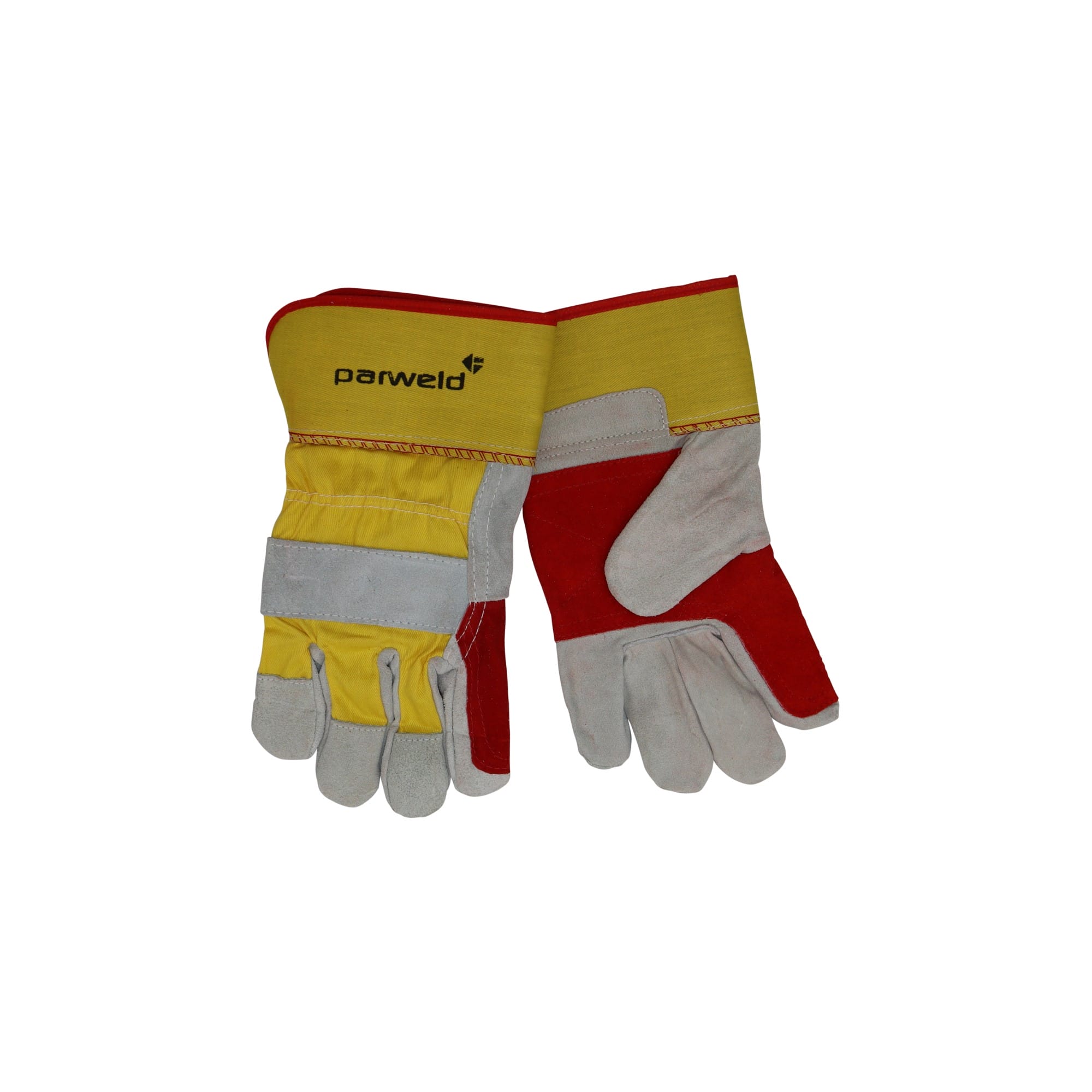 Heavy Duty Yellow Double Palm Triplus Rigger Gloves