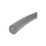 6 mm Clear Braided Argon Hose / Per m